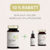 Eine Abbildung zum Produkt ImmunPower von Neurolab Vital, die darauf hinweist, dass es beim Kauf von 3 Produkten 10% Rabatt gibt.
