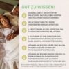 Eine Abbildung mit 5 gesundheitlichen Vorteile des Produkts NachtRuhe von Neurolab Vital.