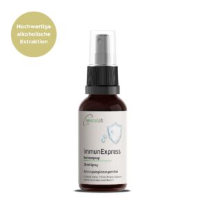 Das Spray ImmunExpress enthält Vitamin C und wertvolle Pflanzenstoffe für dein Immunsystem