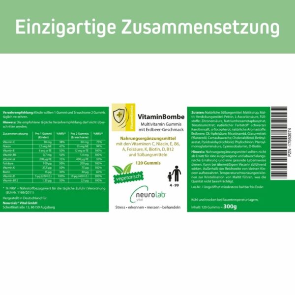 VitaminBombe Galeriebild 5 Zusammensetzung