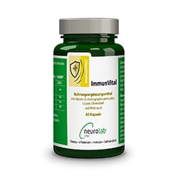 Das Bild zeigt die Verpackung von ImmunVital von neurolab vital