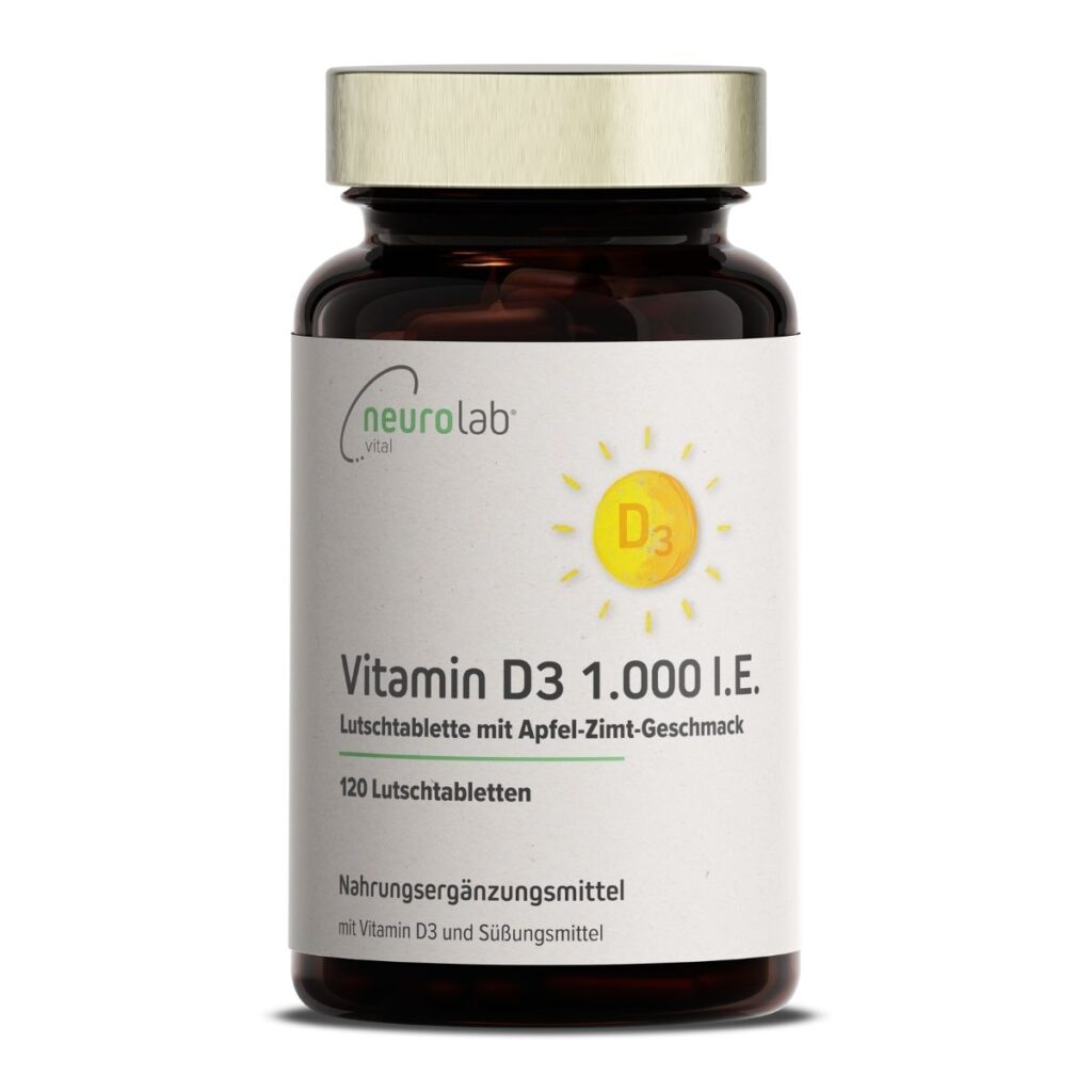 Leckere Vitamin D Lutschtabletten | Neurolab Vital